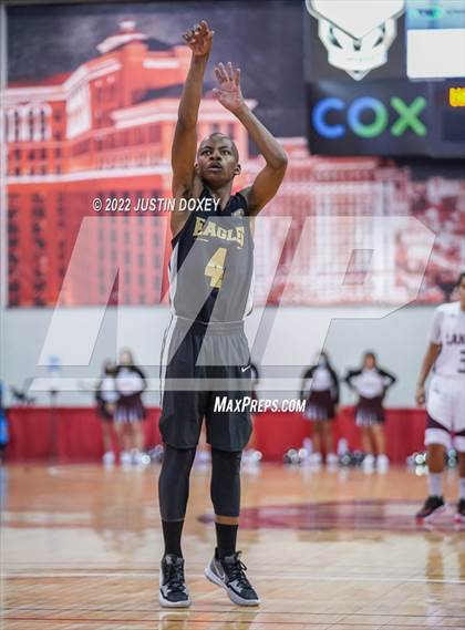 Thumbnail 1 in Pyramid Lake vs. Spring Mountain (NIAA Class 1A State Boys Quarterfinal) photogallery.