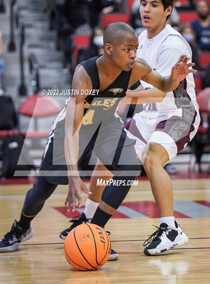 Thumbnail 2 in Pyramid Lake vs. Spring Mountain (NIAA Class 1A State Boys Quarterfinal) photogallery.