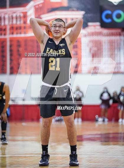 Thumbnail 3 in Pyramid Lake vs. Spring Mountain (NIAA Class 1A State Boys Quarterfinal) photogallery.