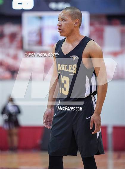 Thumbnail 3 in Pyramid Lake vs. Spring Mountain (NIAA Class 1A State Boys Quarterfinal) photogallery.