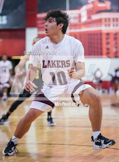 Thumbnail 2 in Pyramid Lake vs. Spring Mountain (NIAA Class 1A State Boys Quarterfinal) photogallery.
