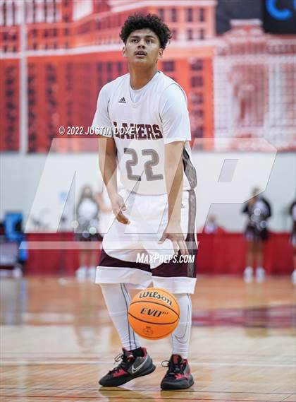 Thumbnail 2 in Pyramid Lake vs. Spring Mountain (NIAA Class 1A State Boys Quarterfinal) photogallery.