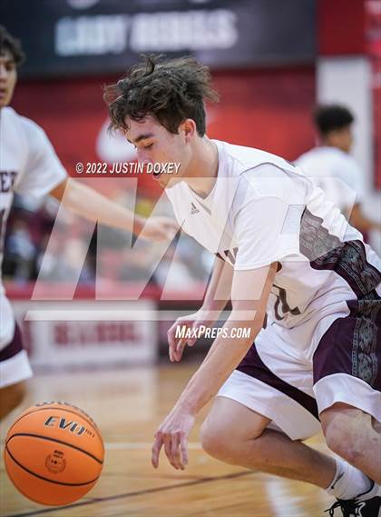 Thumbnail 3 in Pyramid Lake vs. Spring Mountain (NIAA Class 1A State Boys Quarterfinal) photogallery.