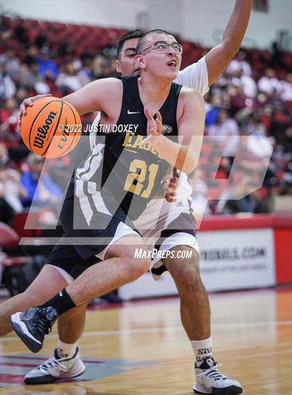 Thumbnail 1 in Pyramid Lake vs. Spring Mountain (NIAA Class 1A State Boys Quarterfinal) photogallery.