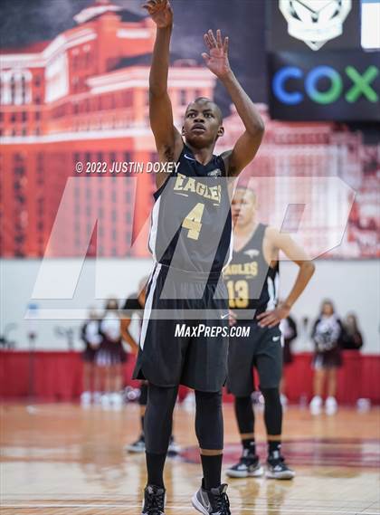 Thumbnail 1 in Pyramid Lake vs. Spring Mountain (NIAA Class 1A State Boys Quarterfinal) photogallery.