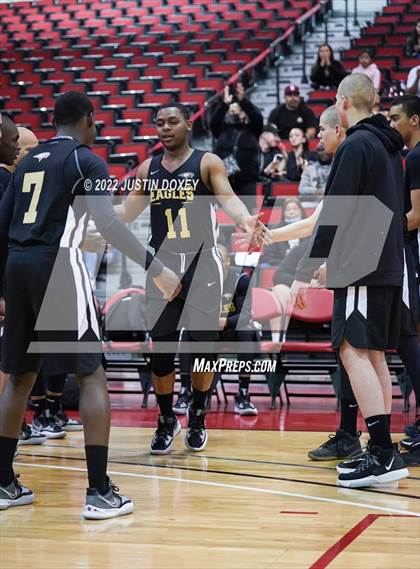 Thumbnail 3 in Pyramid Lake vs. Spring Mountain (NIAA Class 1A State Boys Quarterfinal) photogallery.