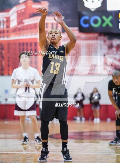 Thumbnail 3 in Pyramid Lake vs. Spring Mountain (NIAA Class 1A State Boys Quarterfinal) photogallery.