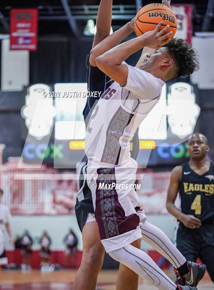 Thumbnail 1 in Pyramid Lake vs. Spring Mountain (NIAA Class 1A State Boys Quarterfinal) photogallery.