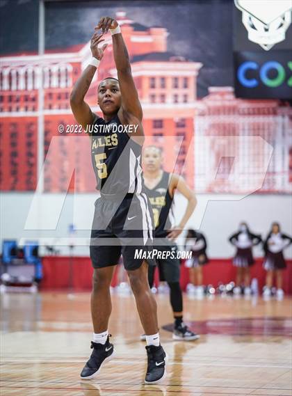 Thumbnail 3 in Pyramid Lake vs. Spring Mountain (NIAA Class 1A State Boys Quarterfinal) photogallery.