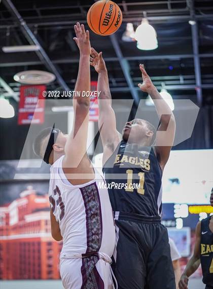 Thumbnail 1 in Pyramid Lake vs. Spring Mountain (NIAA Class 1A State Boys Quarterfinal) photogallery.