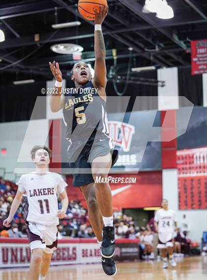 Thumbnail 2 in Pyramid Lake vs. Spring Mountain (NIAA Class 1A State Boys Quarterfinal) photogallery.
