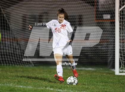 Thumbnail 1 in Johnstown-Monroe vs Amanda-Clearcreek (OHSAA D3 Sectional Playoff) photogallery.