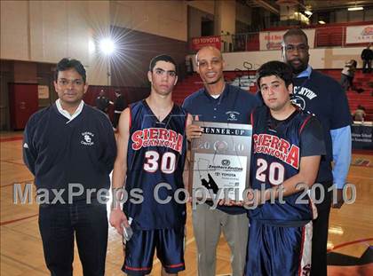 Thumbnail 2 in Sierra Canyon vs. Besant Hill  (CIF SS D5A Final) photogallery.