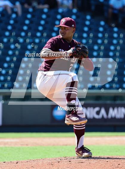 Thumbnail 3 in Flower Mound vs. Pearland (UIL 6A Baseball State Final) photogallery.