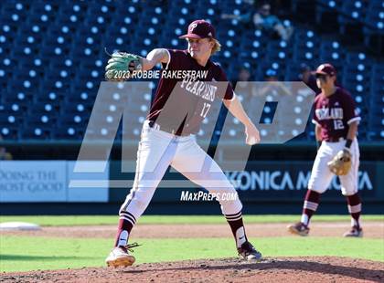 Thumbnail 3 in Flower Mound vs. Pearland (UIL 6A Baseball State Final) photogallery.