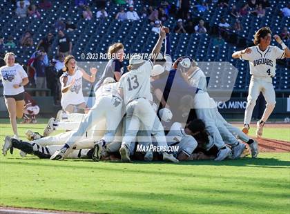 Thumbnail 3 in Flower Mound vs. Pearland (UIL 6A Baseball State Final) photogallery.