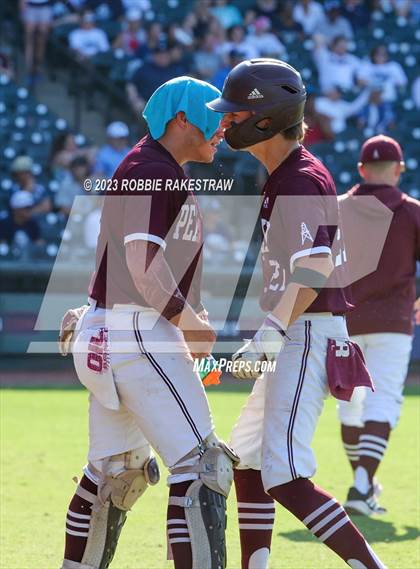 Thumbnail 2 in Flower Mound vs. Pearland (UIL 6A Baseball State Final) photogallery.