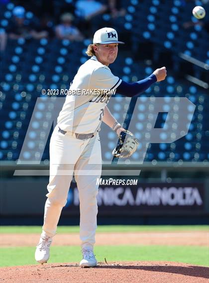 Thumbnail 2 in Flower Mound vs. Pearland (UIL 6A Baseball State Final) photogallery.