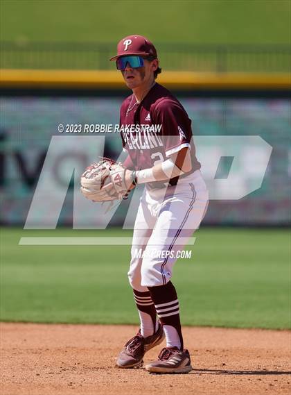 Thumbnail 3 in Flower Mound vs. Pearland (UIL 6A Baseball State Final) photogallery.