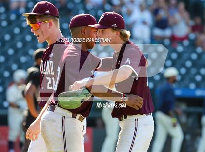 Thumbnail 2 in Flower Mound vs. Pearland (UIL 6A Baseball State Final) photogallery.