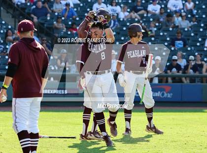 Thumbnail 1 in Flower Mound vs. Pearland (UIL 6A Baseball State Final) photogallery.