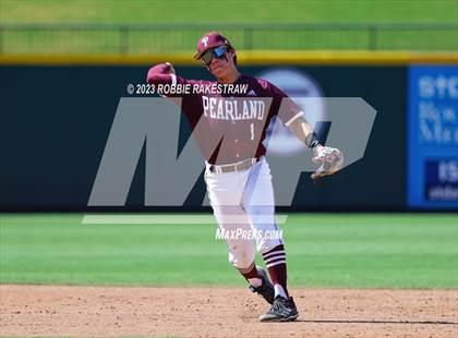 Thumbnail 1 in Flower Mound vs. Pearland (UIL 6A Baseball State Final) photogallery.