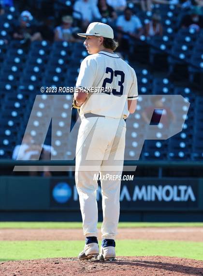 Thumbnail 1 in Flower Mound vs. Pearland (UIL 6A Baseball State Final) photogallery.