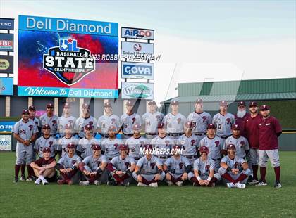 Thumbnail 1 in Flower Mound vs. Pearland (UIL 6A Baseball State Final) photogallery.