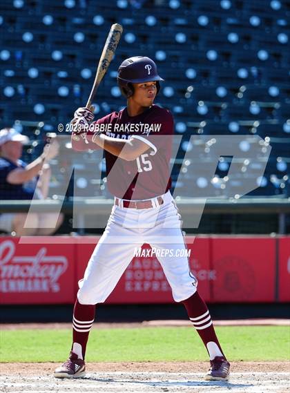 Thumbnail 3 in Flower Mound vs. Pearland (UIL 6A Baseball State Final) photogallery.