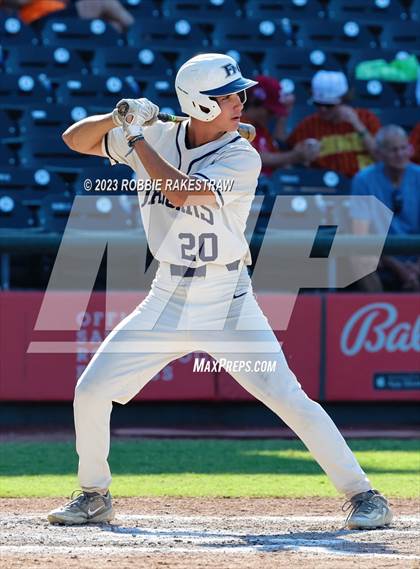 Thumbnail 3 in Flower Mound vs. Pearland (UIL 6A Baseball State Final) photogallery.