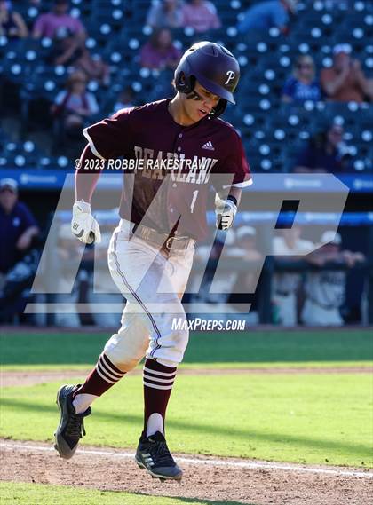 Thumbnail 2 in Flower Mound vs. Pearland (UIL 6A Baseball State Final) photogallery.