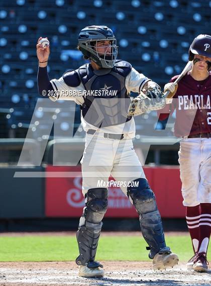 Thumbnail 1 in Flower Mound vs. Pearland (UIL 6A Baseball State Final) photogallery.