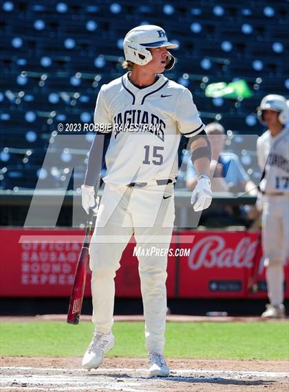 Thumbnail 1 in Flower Mound vs. Pearland (UIL 6A Baseball State Final) photogallery.