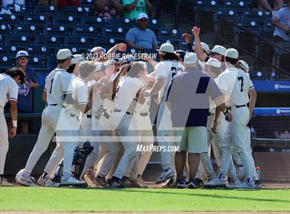 Thumbnail 1 in Flower Mound vs. Pearland (UIL 6A Baseball State Final) photogallery.