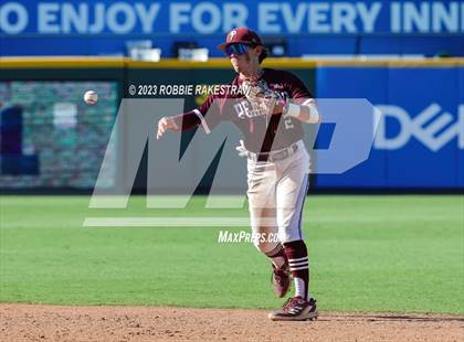 Thumbnail 3 in Flower Mound vs. Pearland (UIL 6A Baseball State Final) photogallery.