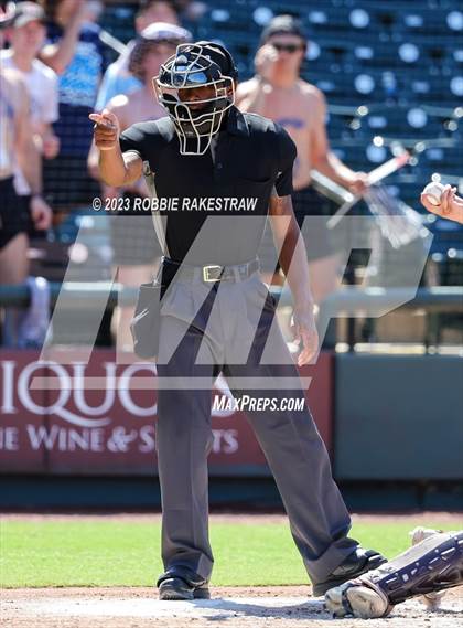 Thumbnail 2 in Flower Mound vs. Pearland (UIL 6A Baseball State Final) photogallery.