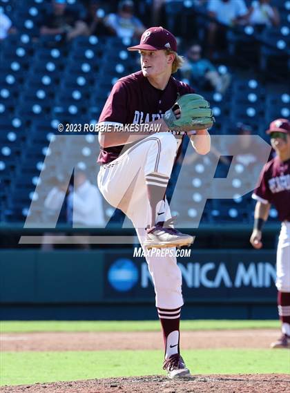 Thumbnail 2 in Flower Mound vs. Pearland (UIL 6A Baseball State Final) photogallery.