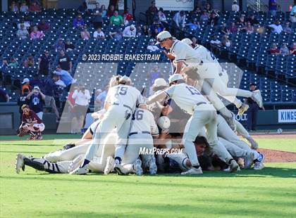 Thumbnail 3 in Flower Mound vs. Pearland (UIL 6A Baseball State Final) photogallery.