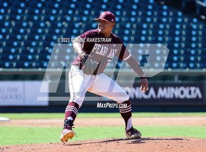 Thumbnail 2 in Flower Mound vs. Pearland (UIL 6A Baseball State Final) photogallery.