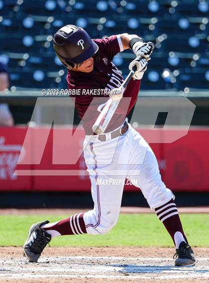 Thumbnail 2 in Flower Mound vs. Pearland (UIL 6A Baseball State Final) photogallery.