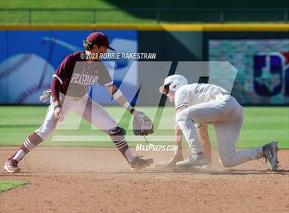 Thumbnail 3 in Flower Mound vs. Pearland (UIL 6A Baseball State Final) photogallery.