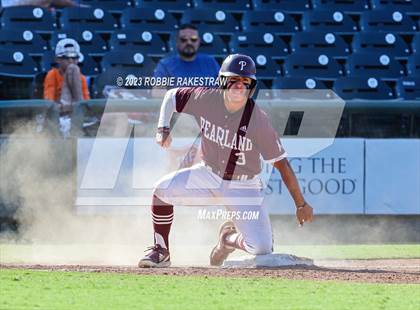 Thumbnail 2 in Flower Mound vs. Pearland (UIL 6A Baseball State Final) photogallery.