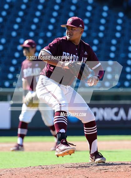 Thumbnail 3 in Flower Mound vs. Pearland (UIL 6A Baseball State Final) photogallery.