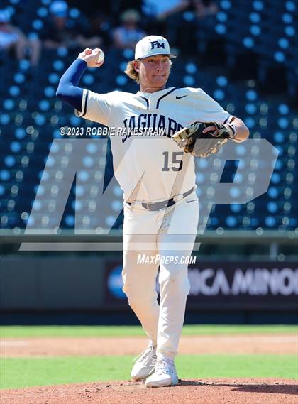 Thumbnail 3 in Flower Mound vs. Pearland (UIL 6A Baseball State Final) photogallery.