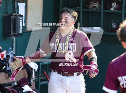 Thumbnail 2 in Flower Mound vs. Pearland (UIL 6A Baseball State Final) photogallery.