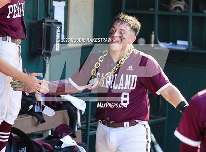Thumbnail 3 in Flower Mound vs. Pearland (UIL 6A Baseball State Final) photogallery.