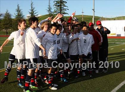 Thumbnail 1 in Dublin @ Bishop O'Dowd (CIF NCS D2 Final) photogallery.
