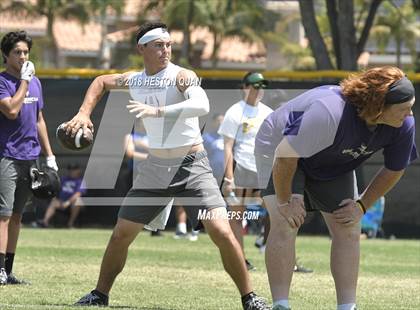 Thumbnail 2 in Charter Oak vs. Valencia (Battle at the Beach 7-on-7) photogallery.
