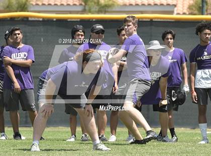 Thumbnail 3 in Charter Oak vs. Valencia (Battle at the Beach 7-on-7) photogallery.