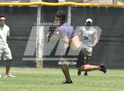 Thumbnail 2 in Charter Oak vs. Valencia (Battle at the Beach 7-on-7) photogallery.